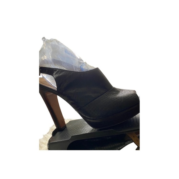 GUC COACH Platform Black Slingbacks - Picture 1 of 13